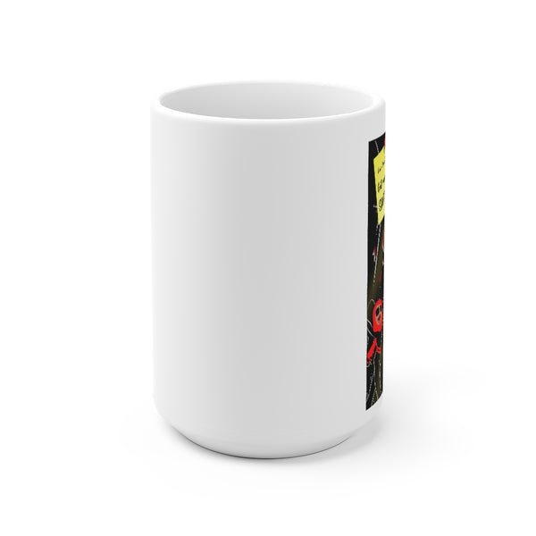 GLASS CEILING - OS-B - White Ceramic Mug