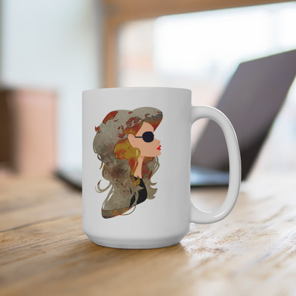 Global Gal - White Ceramic Mug
