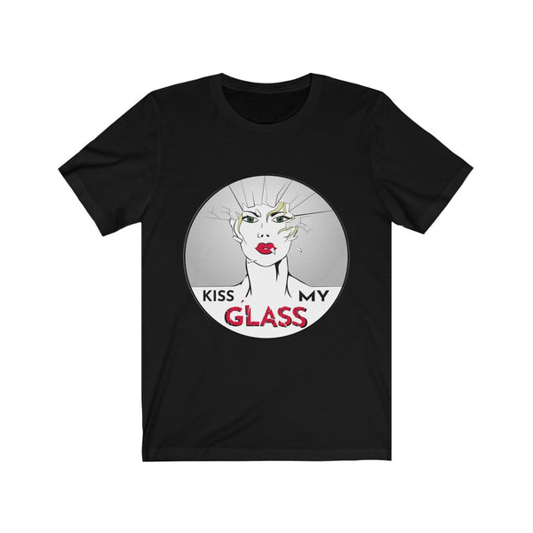 KISS MY GLASS -GRB- Unisex Jersey Short Sleeve Tee