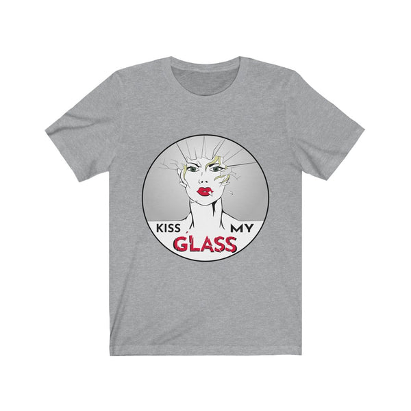 KISS MY GLASS -GRB- Unisex Jersey Short Sleeve Tee