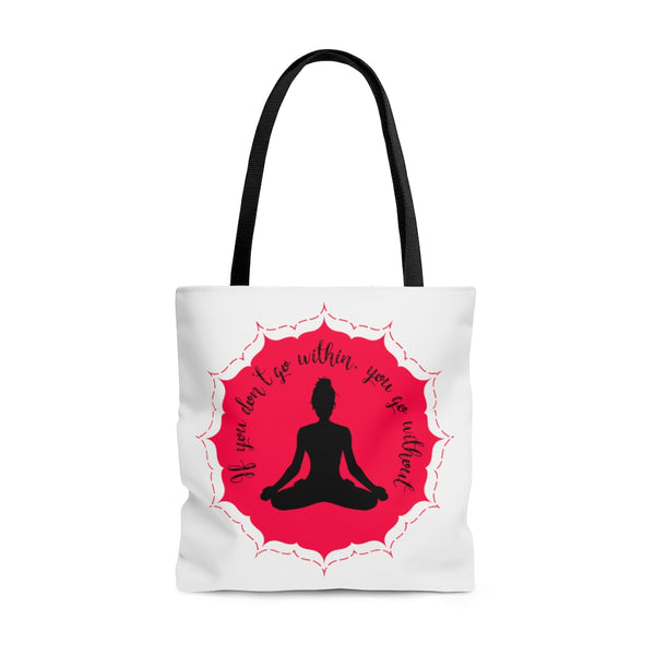 Yoga - Within Without -BRL - Tote Bag