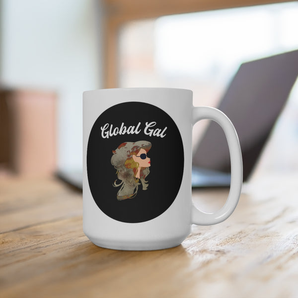 Global Gal - BC - White Ceramic Mug