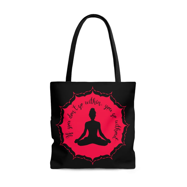 Yoga - Within Without -BRL - Tote Bag