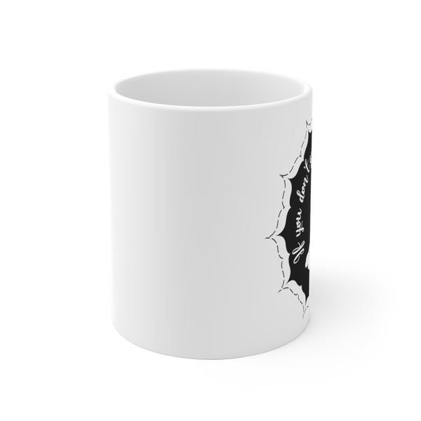 Yoga - Within Without - BL- White Ceramic Mug