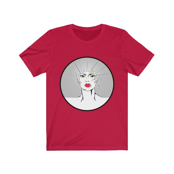 KISS MY GLASS -GF- Unisex Jersey Short Sleeve Tee