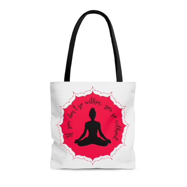 Yoga - Within Without -BRL - Tote Bag