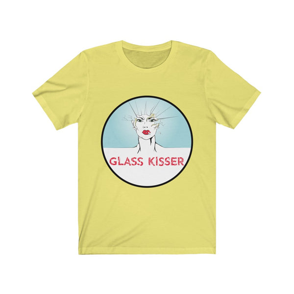 KISS MY GLASS -GK-B Unisex Jersey Short Sleeve Tee