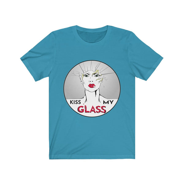 KISS MY GLASS -GRB- Unisex Jersey Short Sleeve Tee
