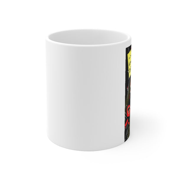 GLASS CEILING - OS-B - White Ceramic Mug