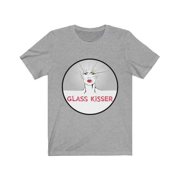 KISS MY GLASS -GK-G Unisex Jersey Short Sleeve Tee
