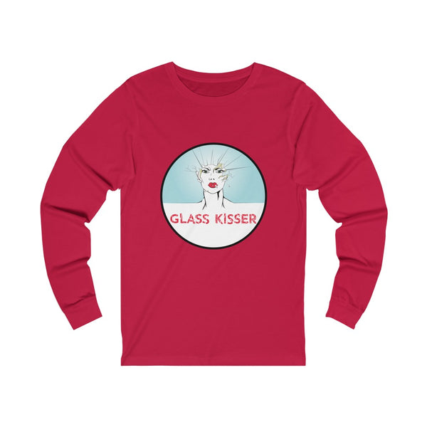GLASS KISSER - C-R- Unisex Jersey Long Sleeve Tee