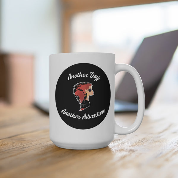 Another Day Another Adventure - B - White Ceramic Mug