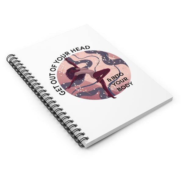 Get Out of Your Head – BL - Spiral Notebook - Ruled Line