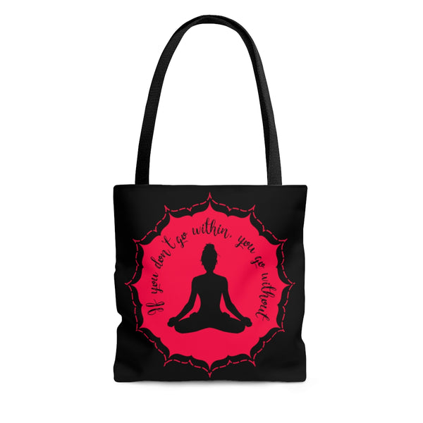 Yoga - Within Without -BRL - Tote Bag