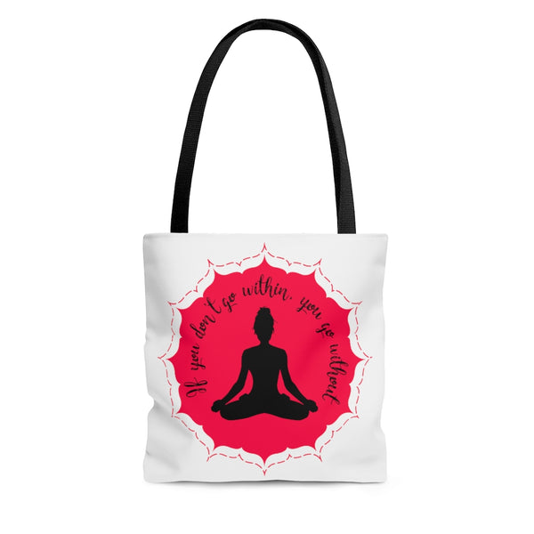 Yoga - Within Without -BRL - Tote Bag