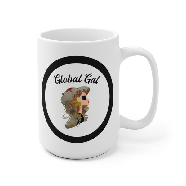 Global Gal - White Ceramic Mug