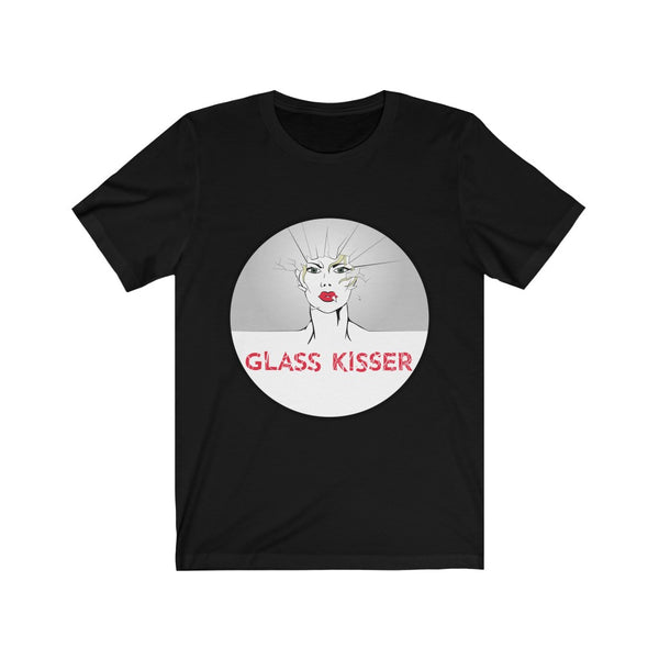 KISS MY GLASS -GK-G Unisex Jersey Short Sleeve Tee