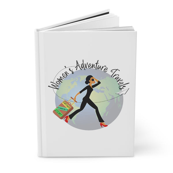 Women's Adventure Travels - Asian Woman - Hardcover Journal Matte