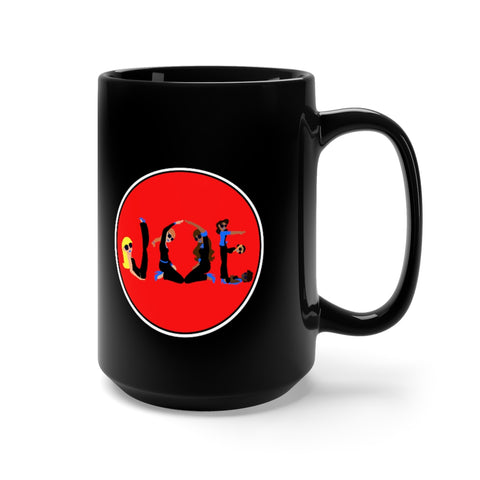 A CUP OF JOE -CR-B- Black Mug 15oz