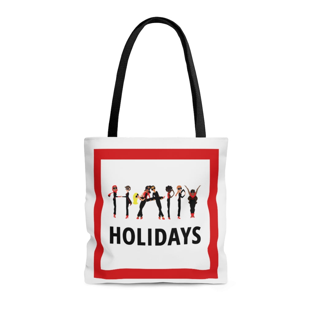 Holiday - Happy Holiday - SR - Tote Bag