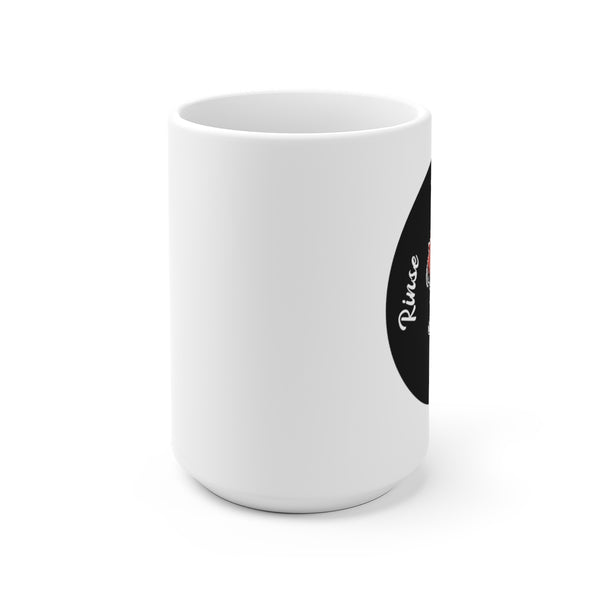 Travel Rinse Repeat - B - White Ceramic Mug