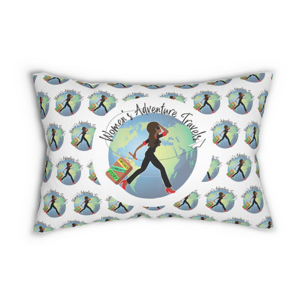 WOMEN OF WAT - Wall Latin - WW - Spun Polyester Lumbar Pillow