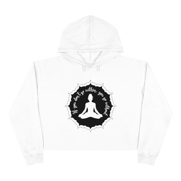 Yoga - Within Without - BL - Crop Hoodie