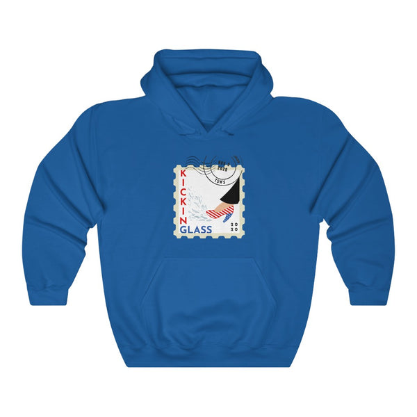 KICKING GLASS  - Stamp- Unisex Heavy Blend™ Hooded Sweatshirt