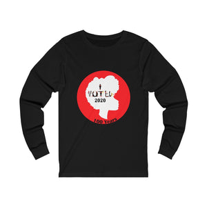 I VOTED 20-100-CRB - Unisex Jersey Long Sleeve Tee