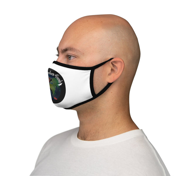 WOMEN OF WAT - Black - B - Fitted Polyester Face Mask