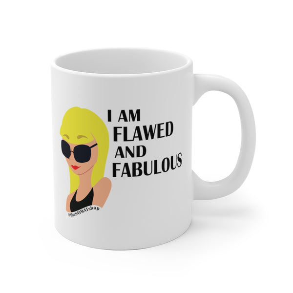 Flawed & Fabulous - BL - White Ceramic Mug