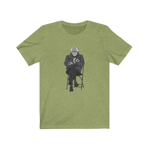 Bernie Sanders - Mittens Meme -CH- Unisex Jersey Short Sleeve Tee