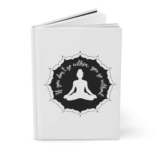 Yoga - Within - BL - Hardcover Journal Matte
