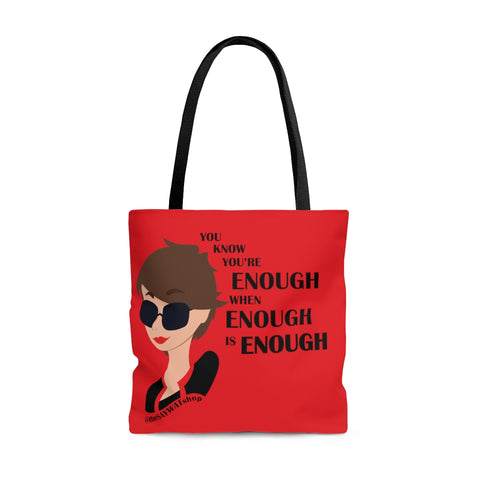 Enough is Enough - BR-R- AOP Tote Bag