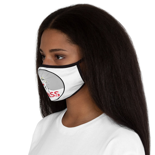 GLASS KISSER - CG - Fitted Polyester Face Mask