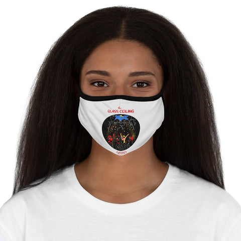 GLASS CEILING - CB0 -Fitted Polyester Face Mask