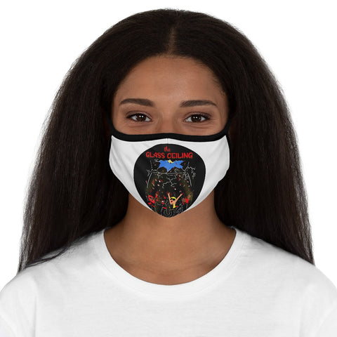 GLASS CEILING - CBI - Fitted Polyester Face Mask