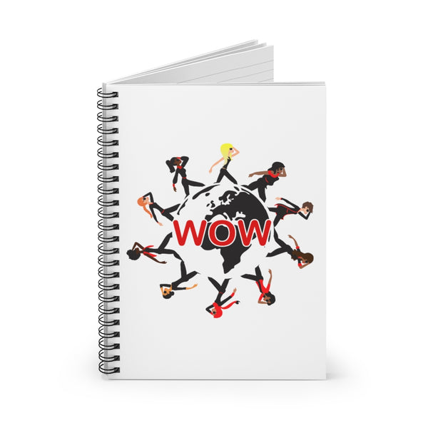 WOW - WOMEN OF WAT -B3- Spiral Notebook - Ruled Line