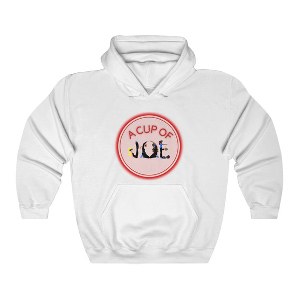 Cup of Joe - Circle - Pink Unisex Heavy Blend™ Hooded Sweatshirt