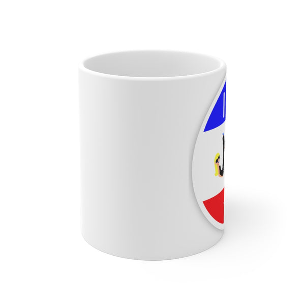 I VOTED JOE - Flag -C- White Ceramic Mug
