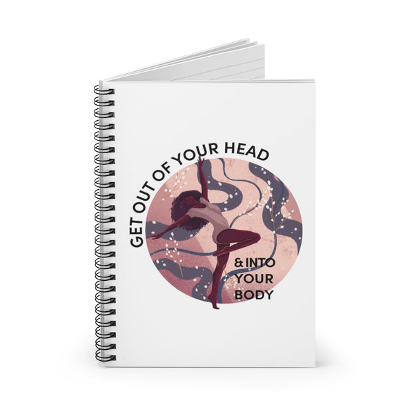 Get Out of Your Head – BL - Spiral Notebook - Ruled Line