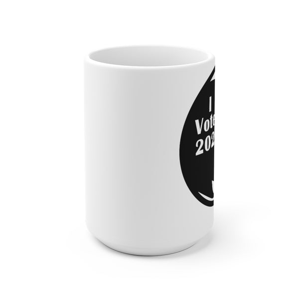 I VOTED 100 - 20-SL-B White Ceramic Mug