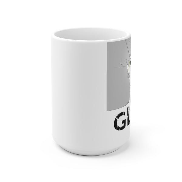 KISS MY GLASS - G-R- White Ceramic Mug