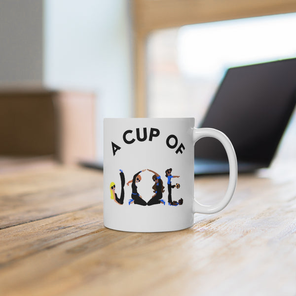 CUP OF JOE -  White Ceramic Mug