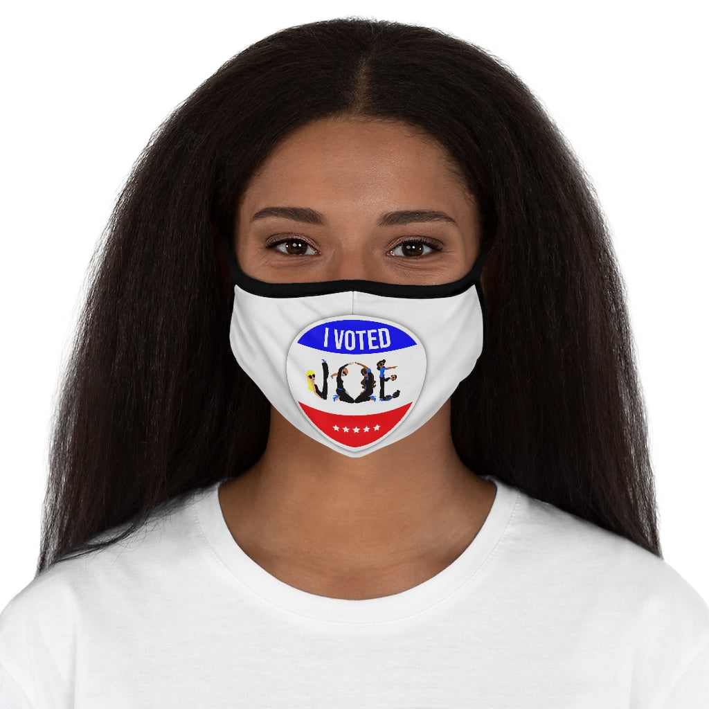 I VOTED JOE - C-RWB - Fitted Polyester Face Mask