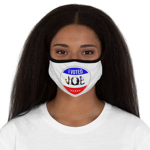 I VOTED JOE - C-RWB - Fitted Polyester Face Mask