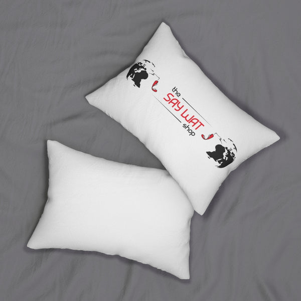 THE SAY WAT SHOP - Spun Polyester Lumbar Pillow