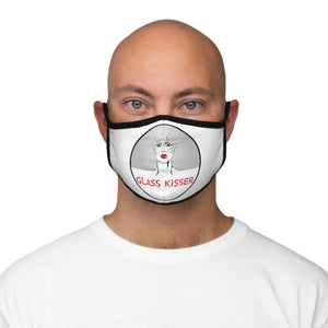 GLASS KISSER - CG - Fitted Polyester Face Mask