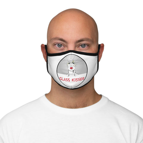 GLASS KISSER - CG - Fitted Polyester Face Mask