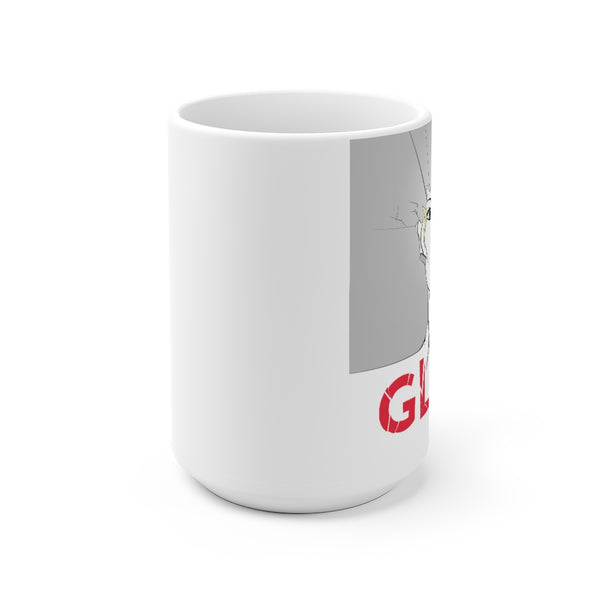 KISS MY GLASS - G-R - White Ceramic Mug